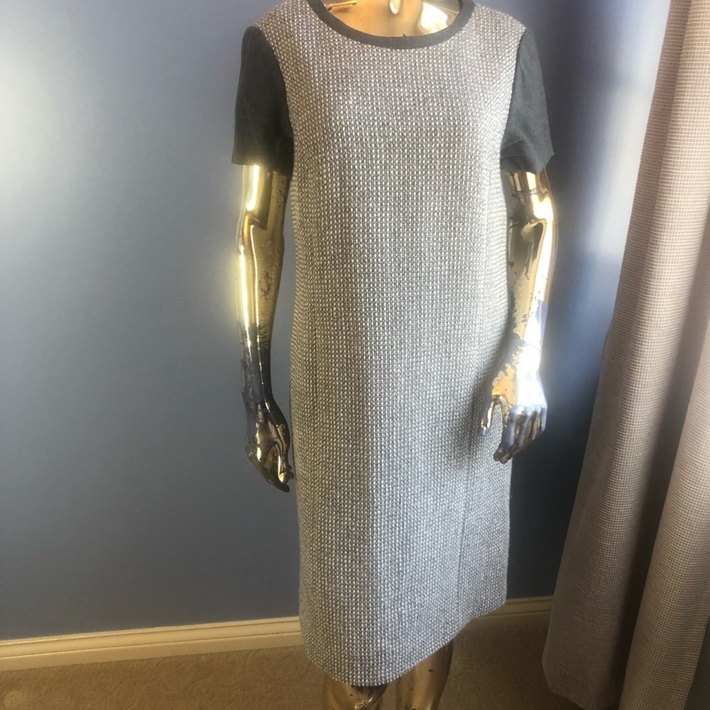 Talbots tweed dress